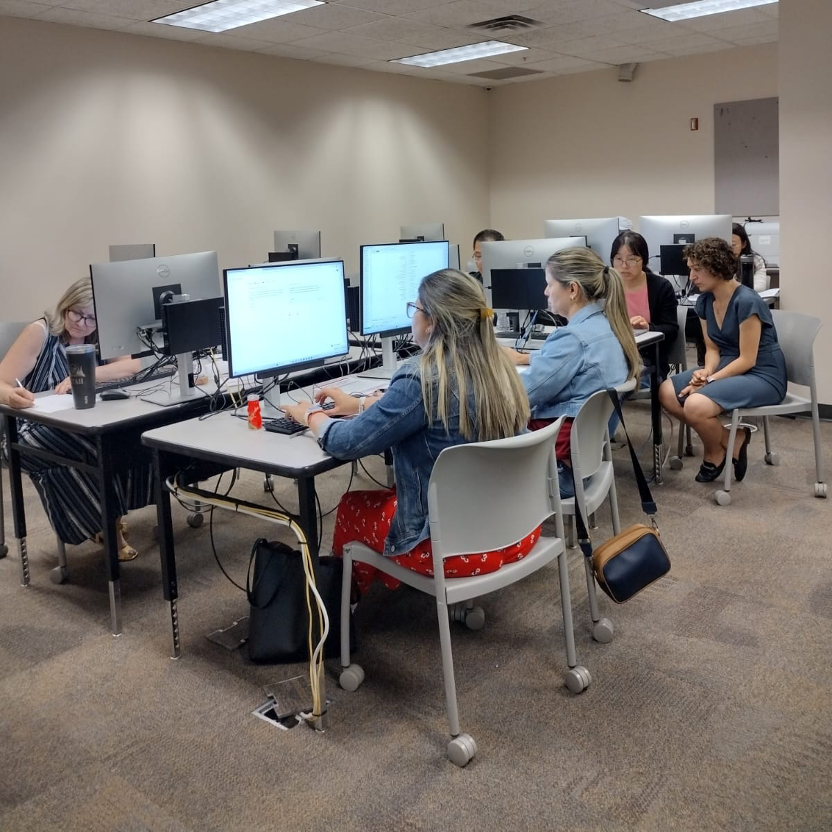 Participants at the Two-Day Corpus Workshop for DLI Teachers at the University of Utah Campus